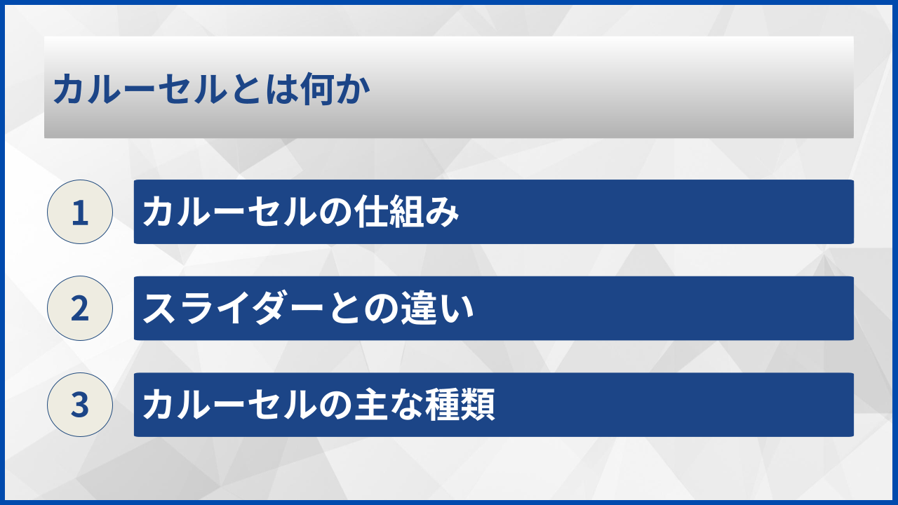 カルーセルとは何か