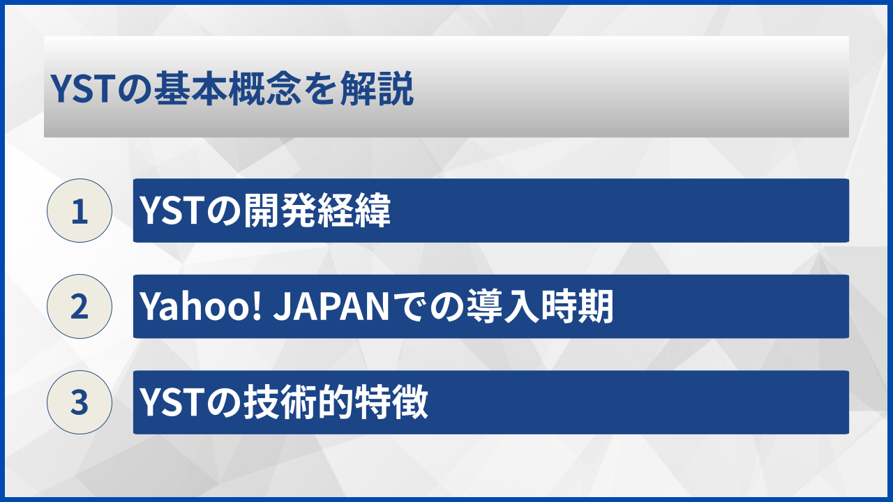 YSTの基本概念を解説