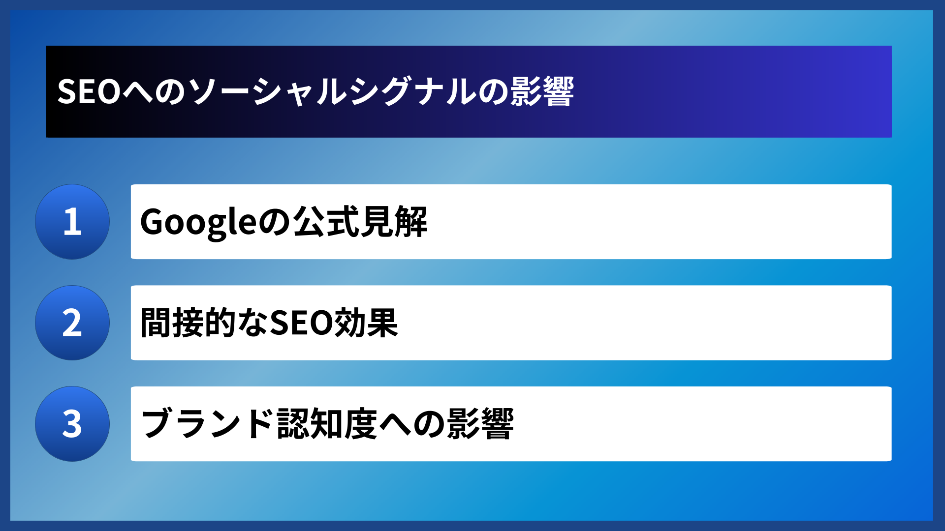 SEOへのソーシャルシグナルの影響