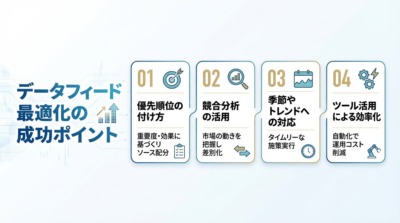 データフィード最適化の成功ポイント