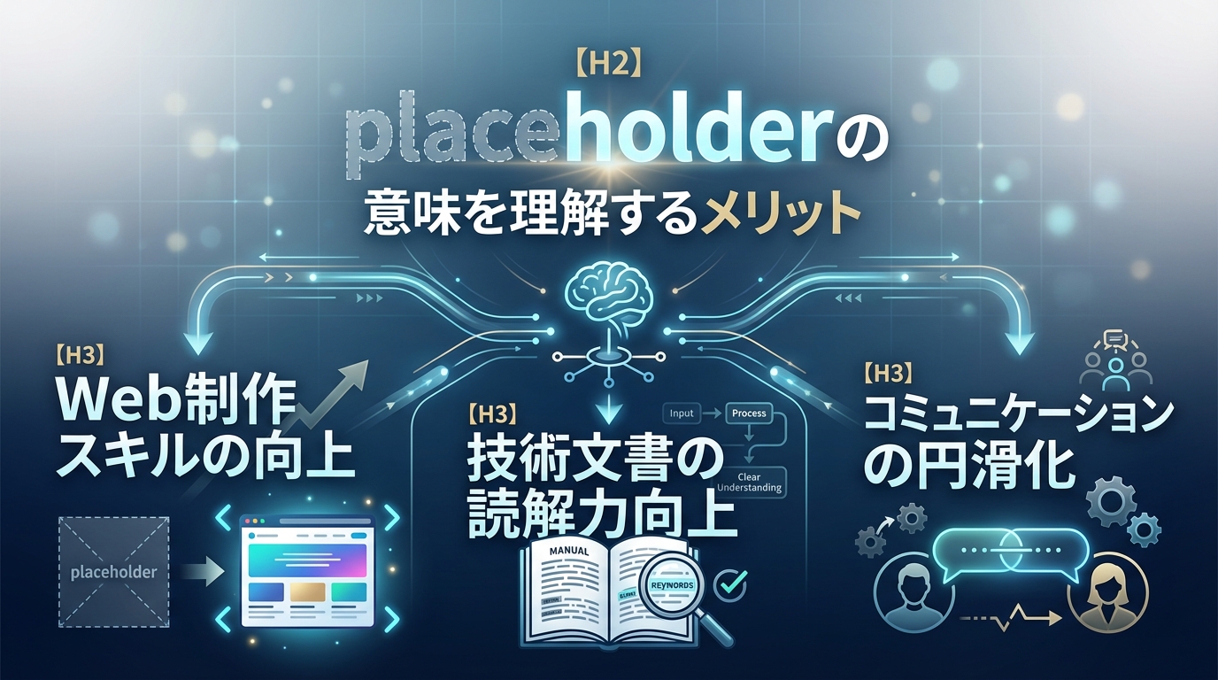 placeholderの意味を理解するメリット