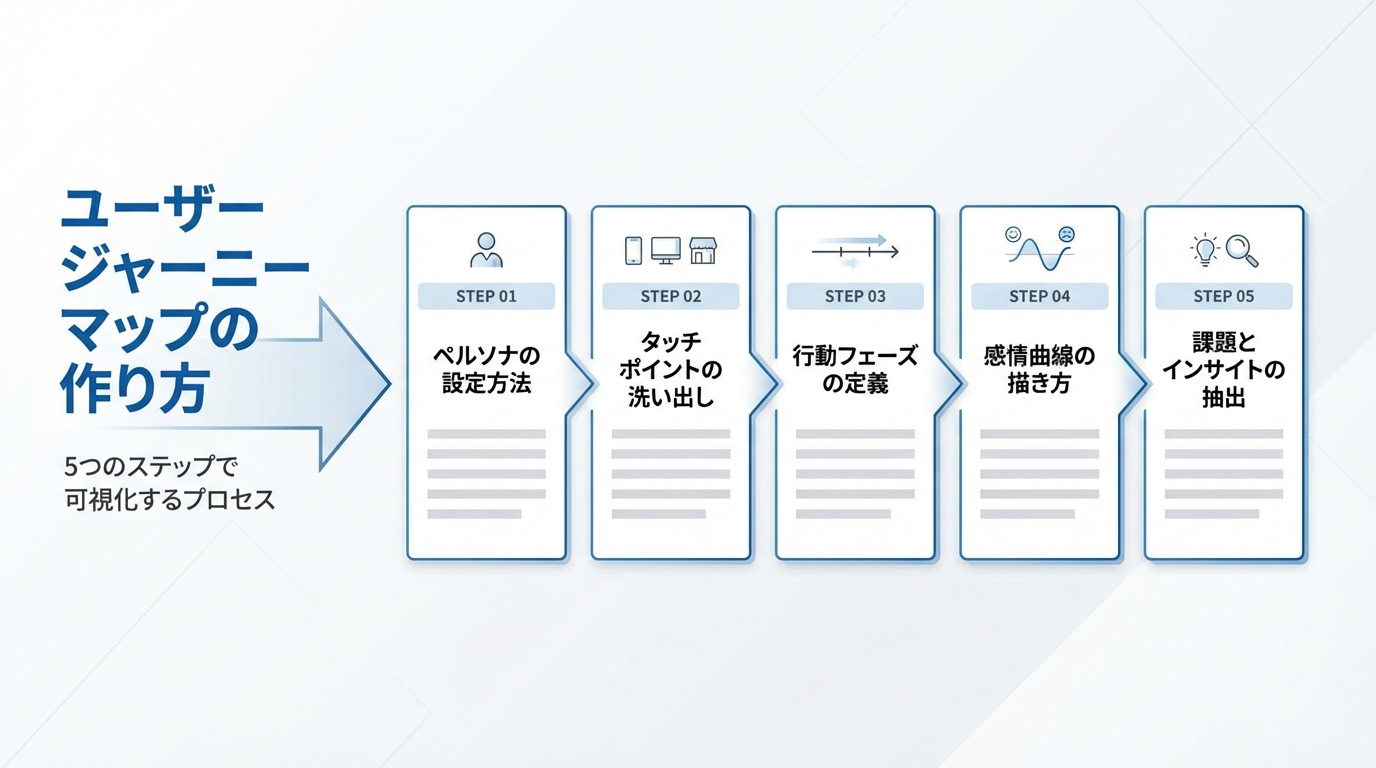 ユーザージャーニーマップの作り方