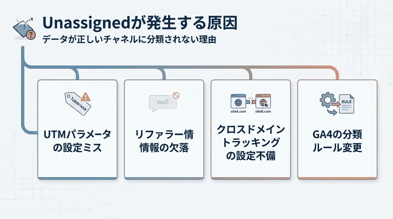 Unassignedが発生する原因