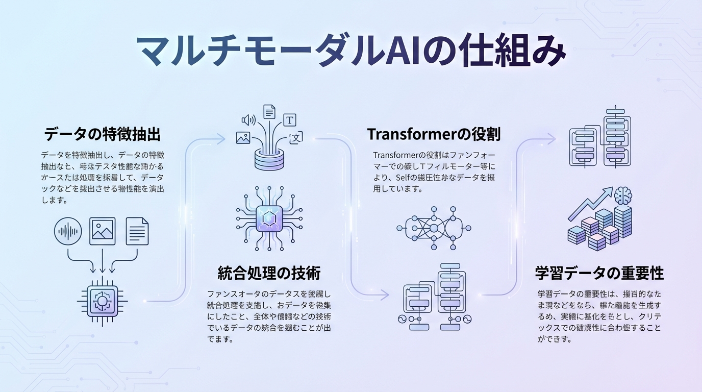 マルチモーダルAIの仕組み
