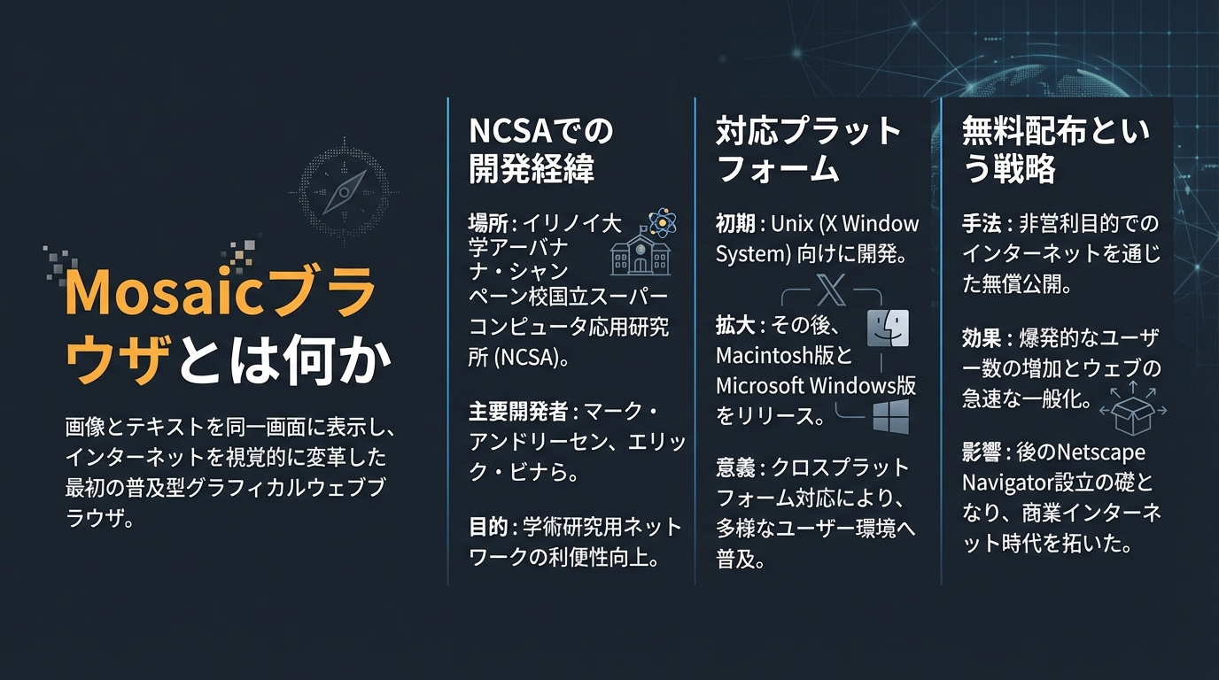 Mosaicブラウザとは何か
