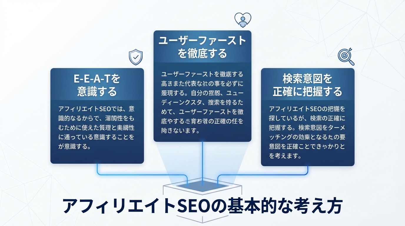 アフィリエイトSEOの基本的な考え方