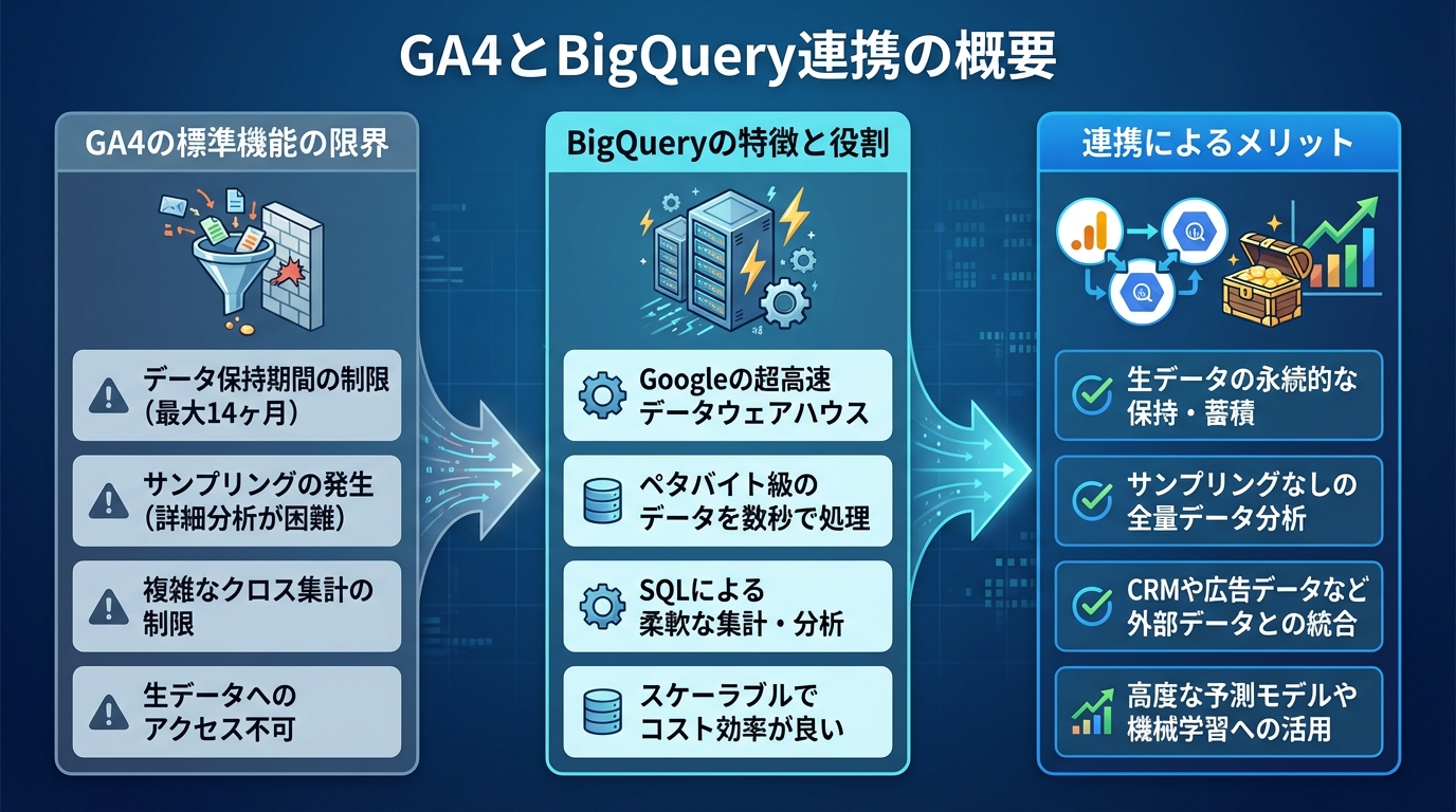 GA4とBigQuery連携の概要