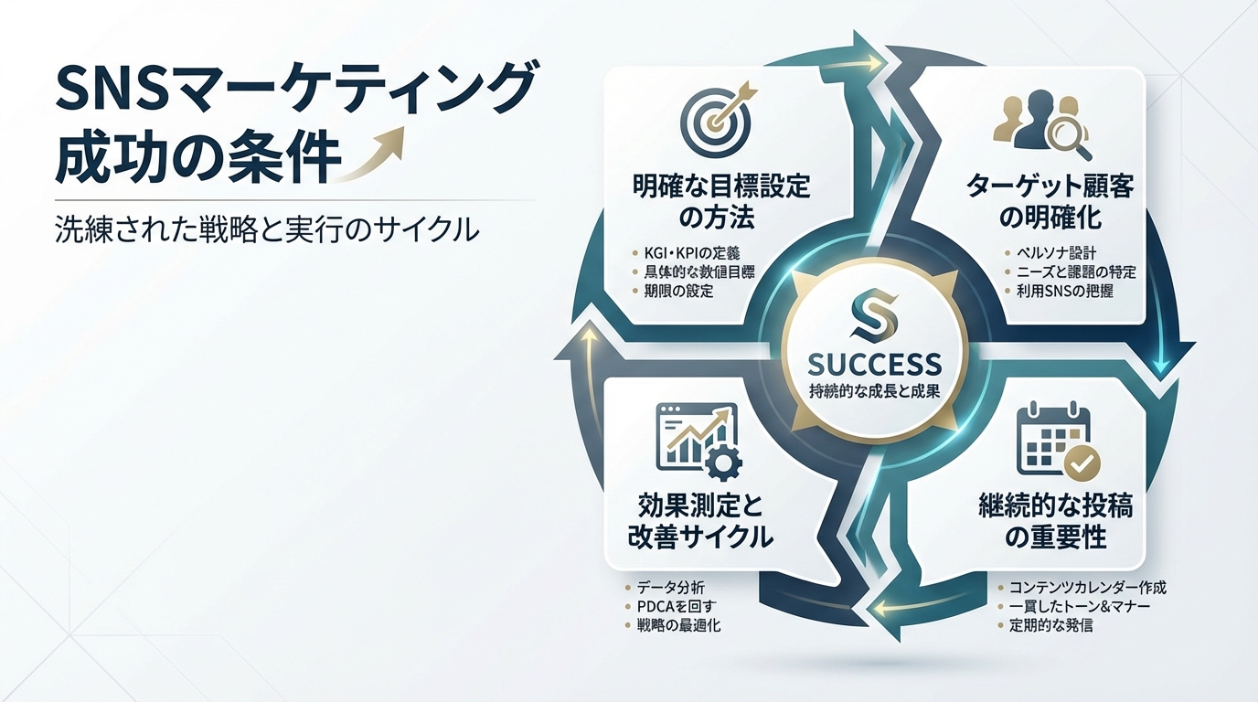 SNSマーケティング成功の条件