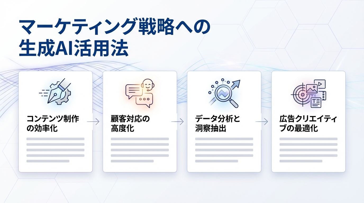 マーケティング戦略への生成AI活用法