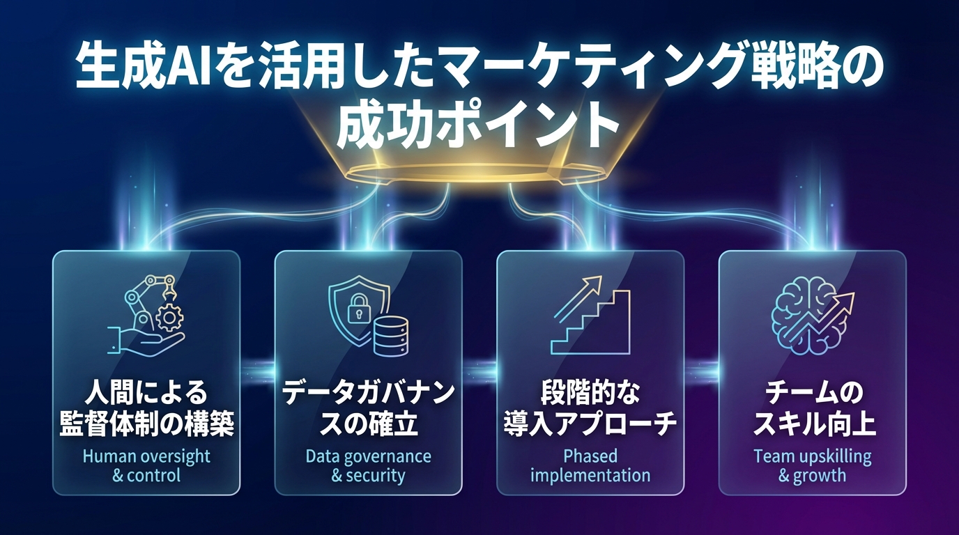 生成AIを活用したマーケティング戦略の成功ポイント