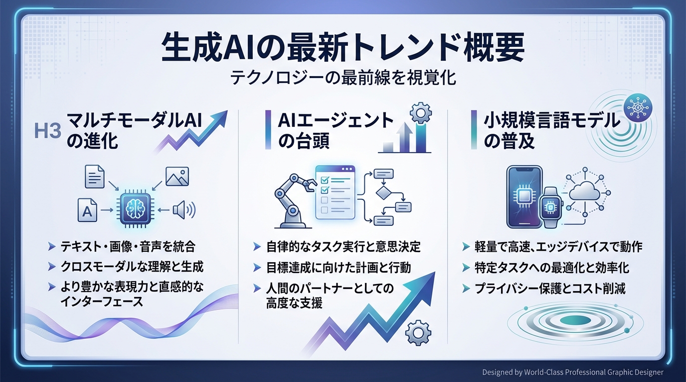 生成AIの最新トレンド概要