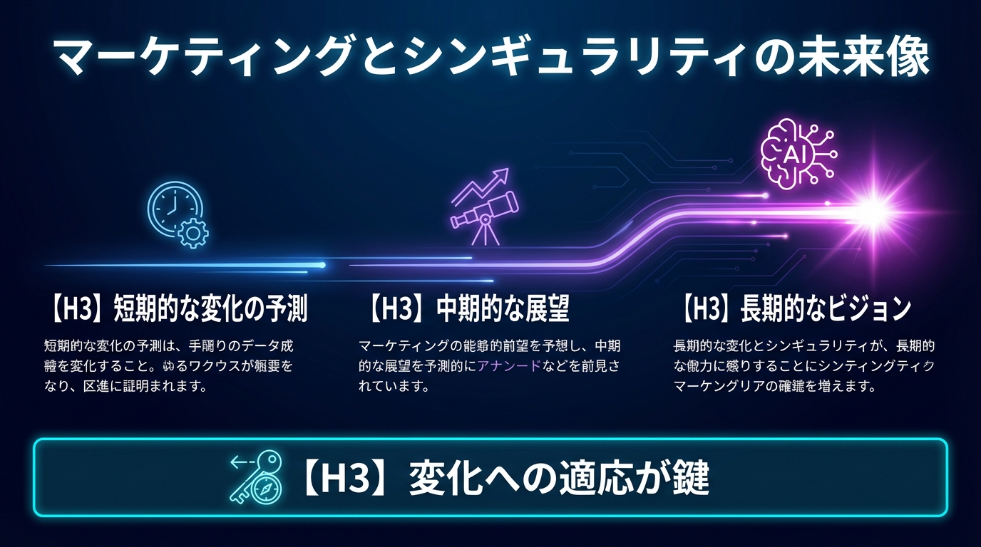 マーケティングとシンギュラリティの未来像