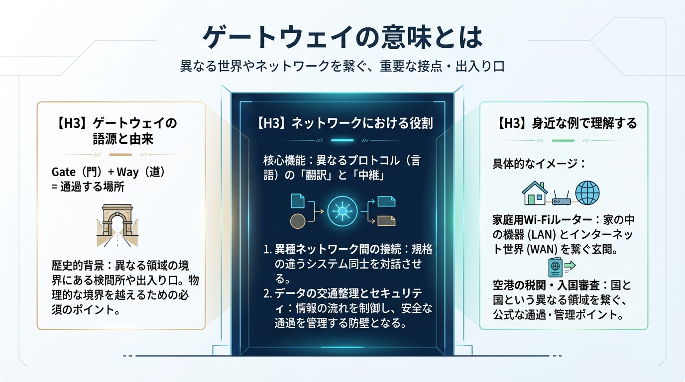 ゲートウェイの意味とは