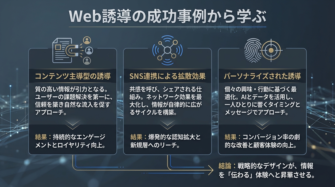 Web誘導の成功事例から学ぶ