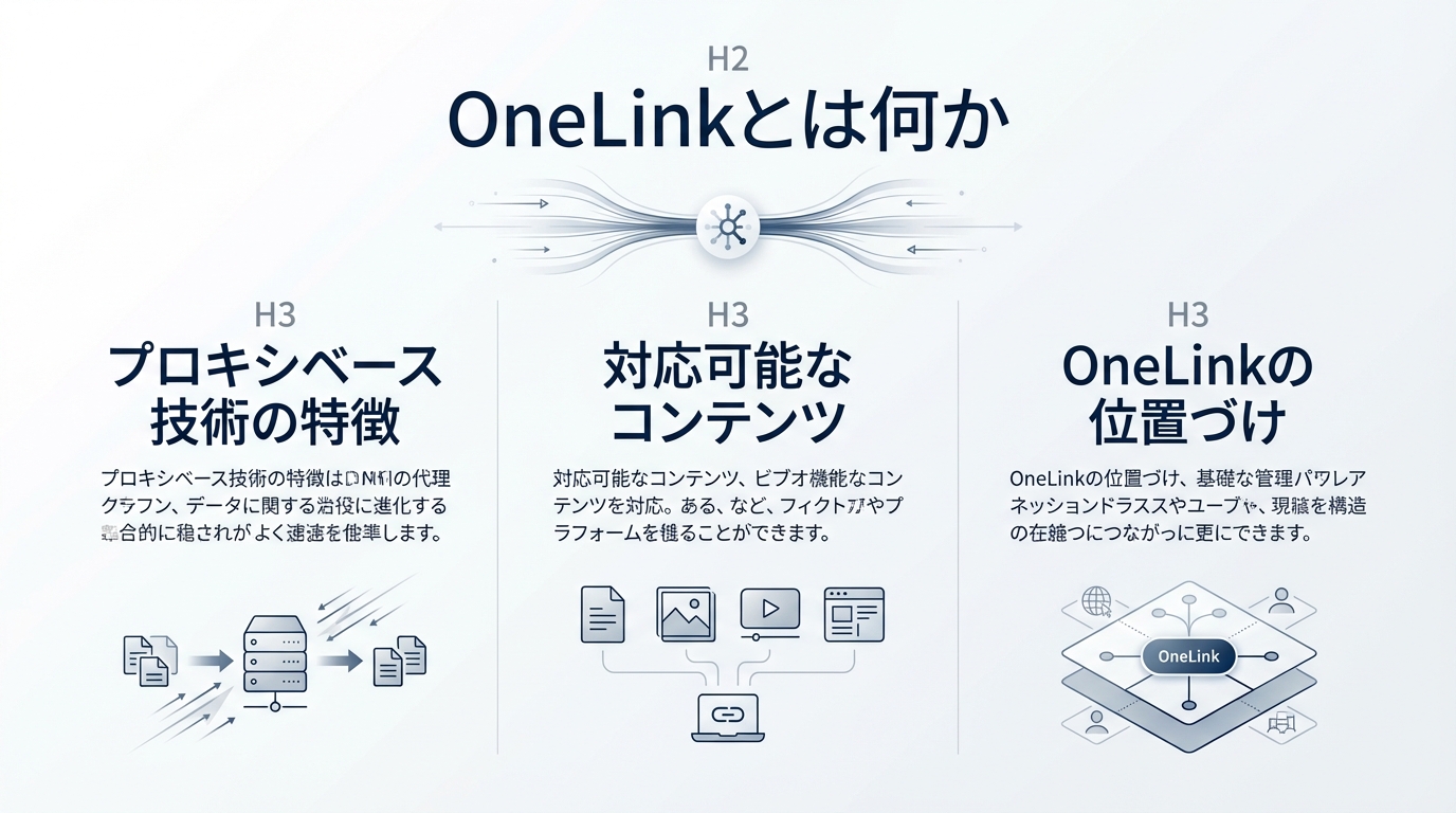 OneLinkとは何か