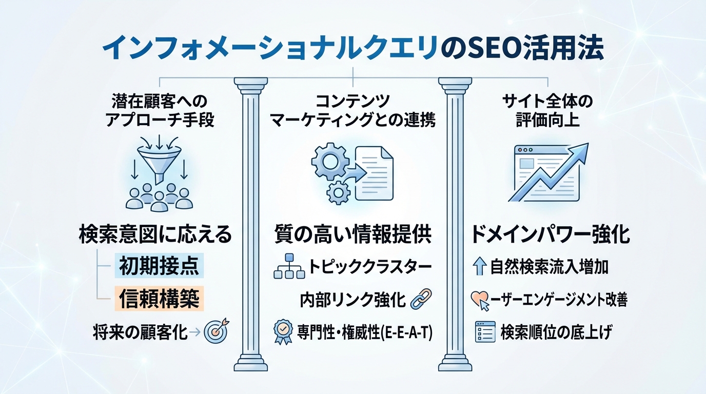 インフォメーショナルクエリのSEO活用法