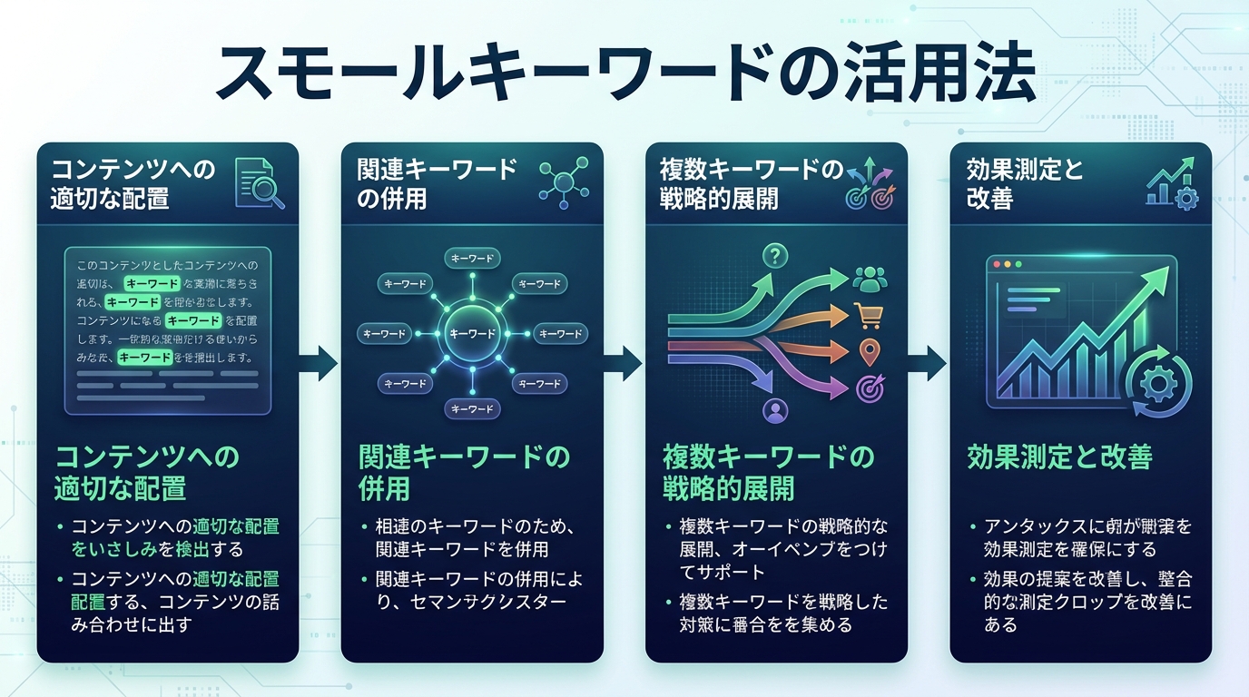 スモールキーワードの活用法