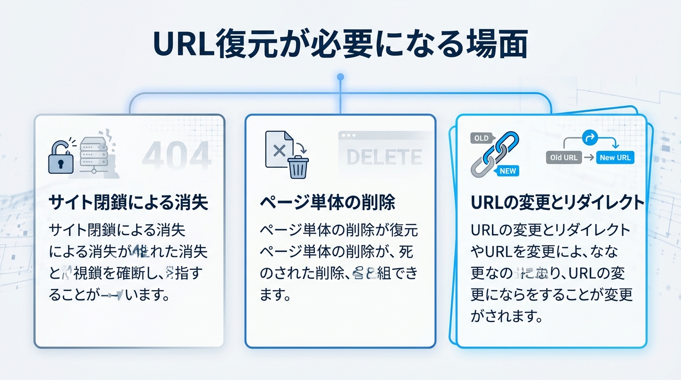 URL復元が必要になる場面