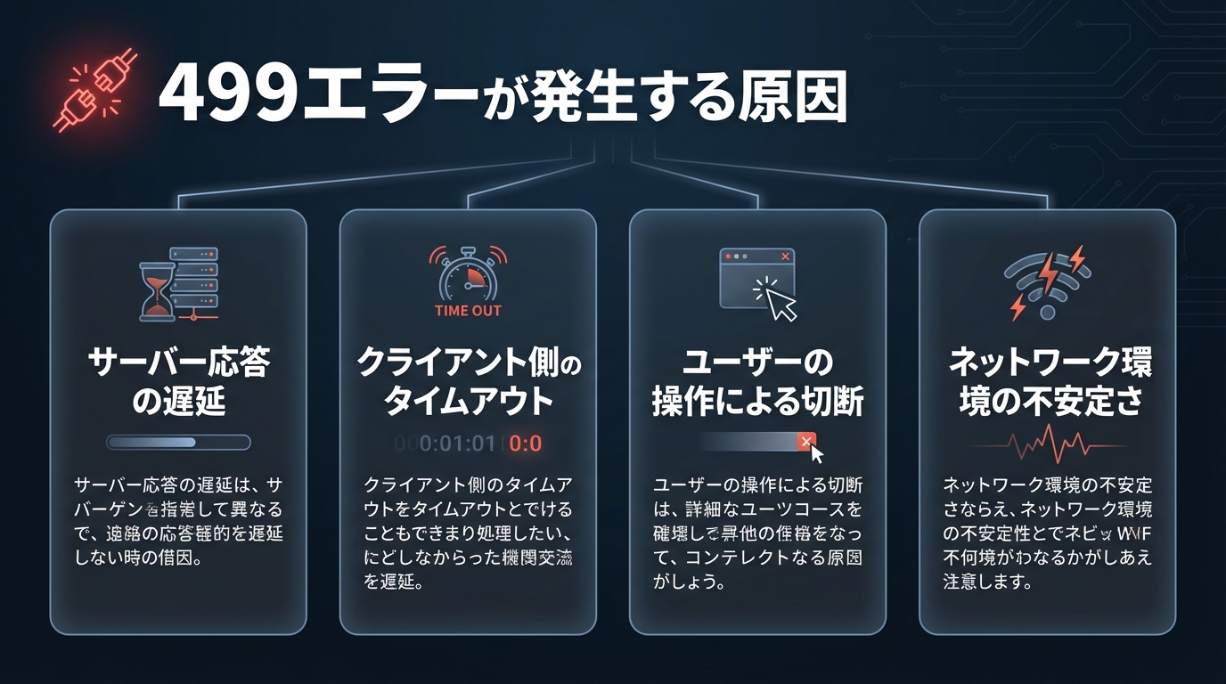 499エラーが発生する原因