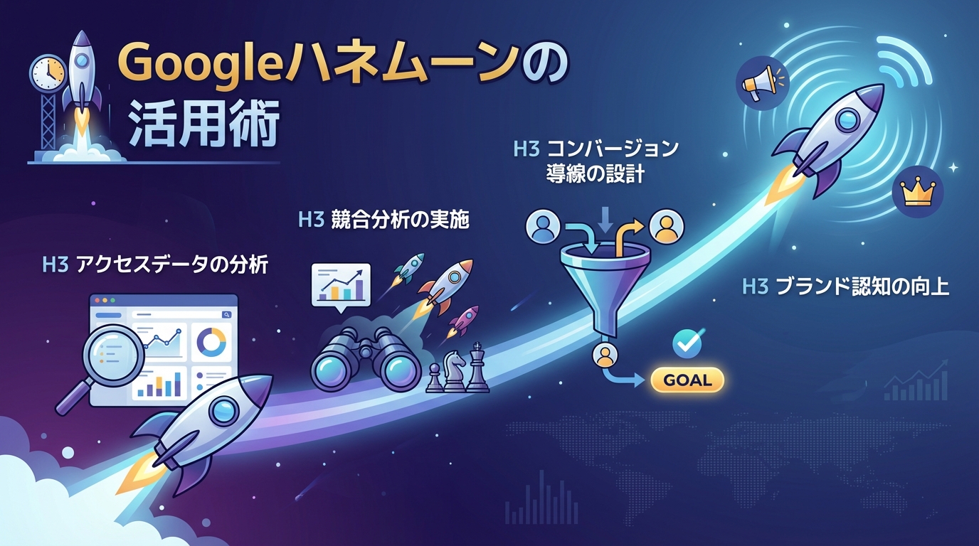 Googleハネムーンの活用術