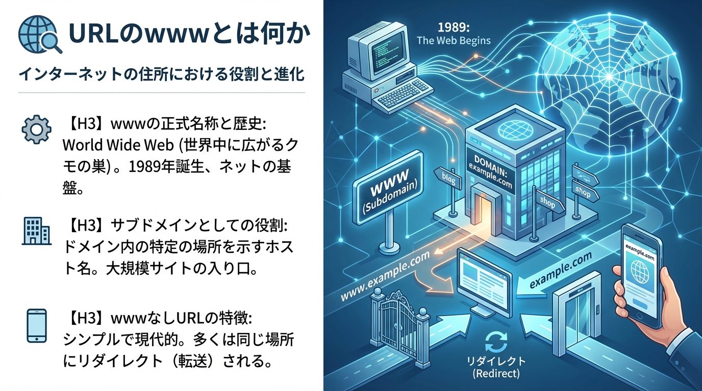 URLのwwwとは何か