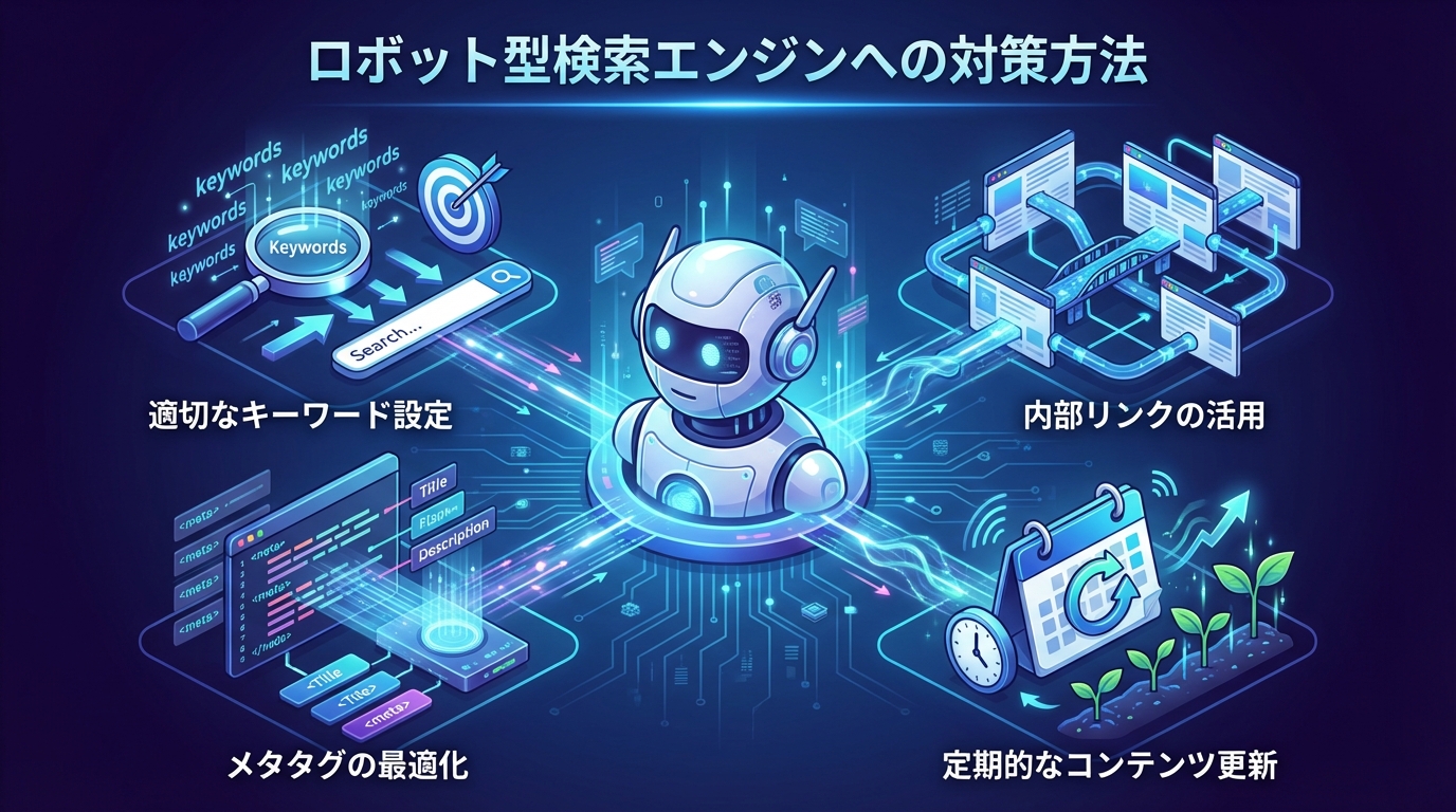 ロボット型検索エンジンへの対策方法
