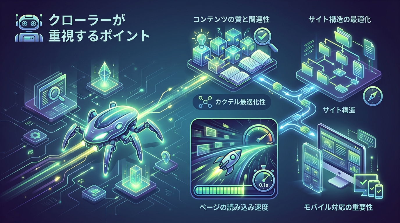 クローラーが重視するポイント