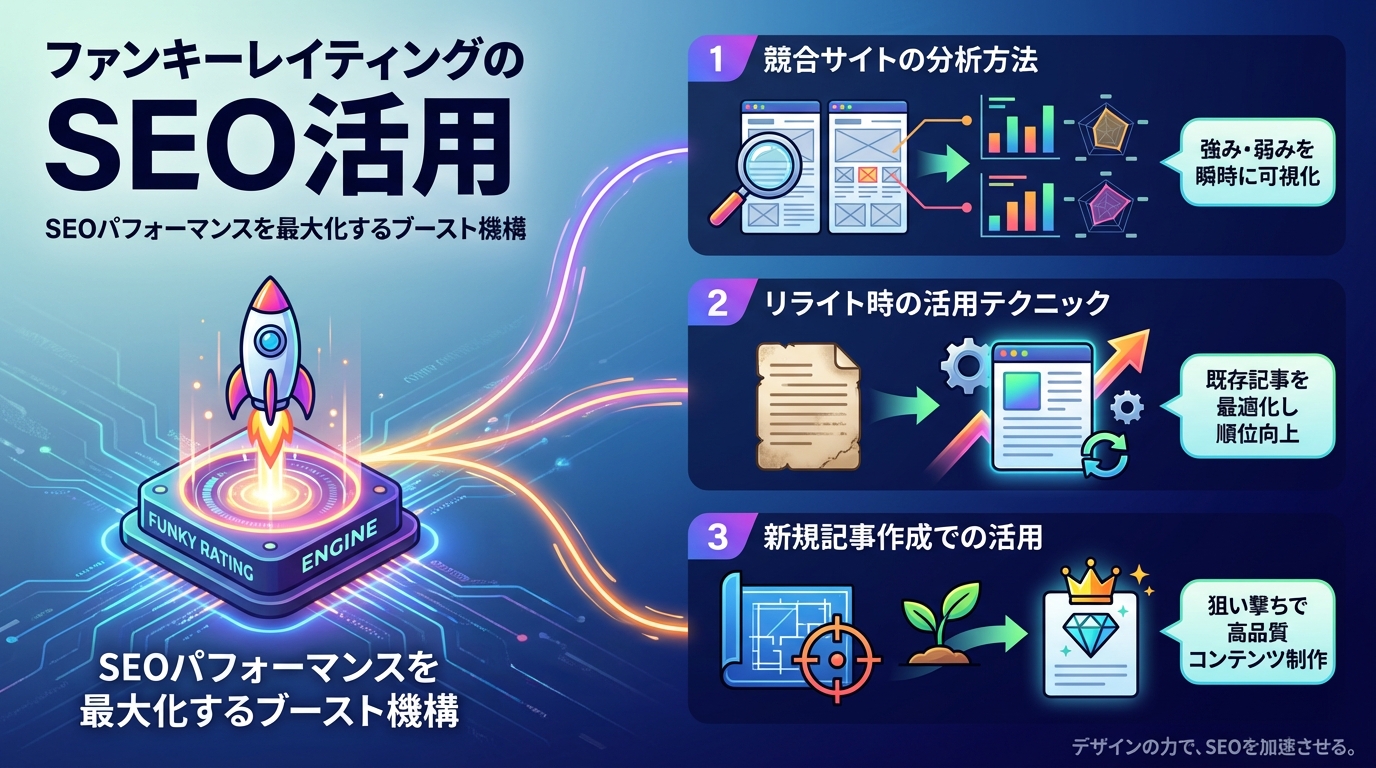 ファンキーレイティングのSEO活用