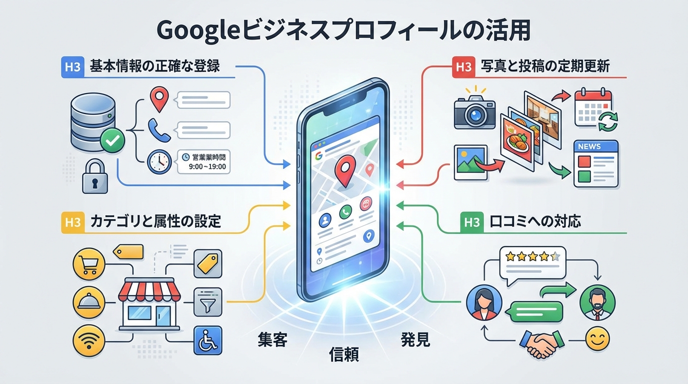 Googleビジネスプロフィールの活用