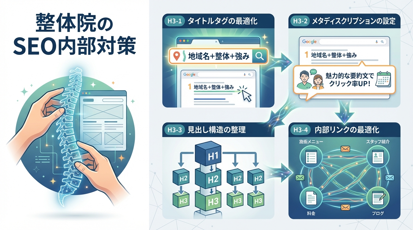 整体院のSEO内部対策