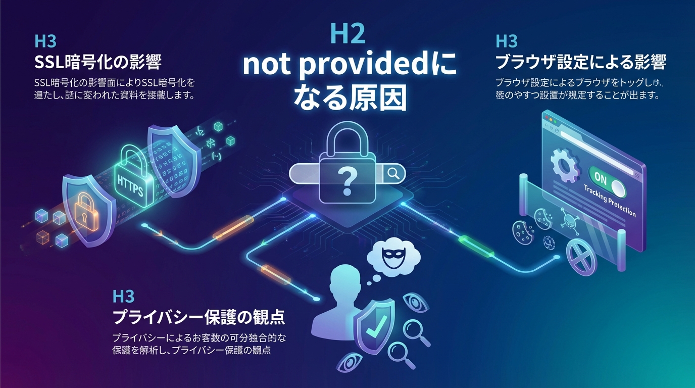 not providedになる原因