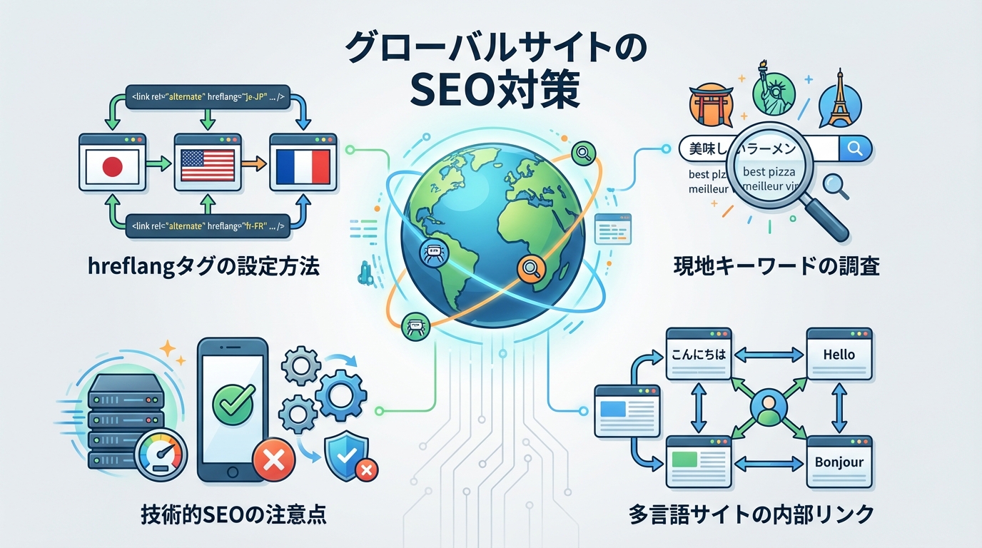 グローバルサイトのSEO対策