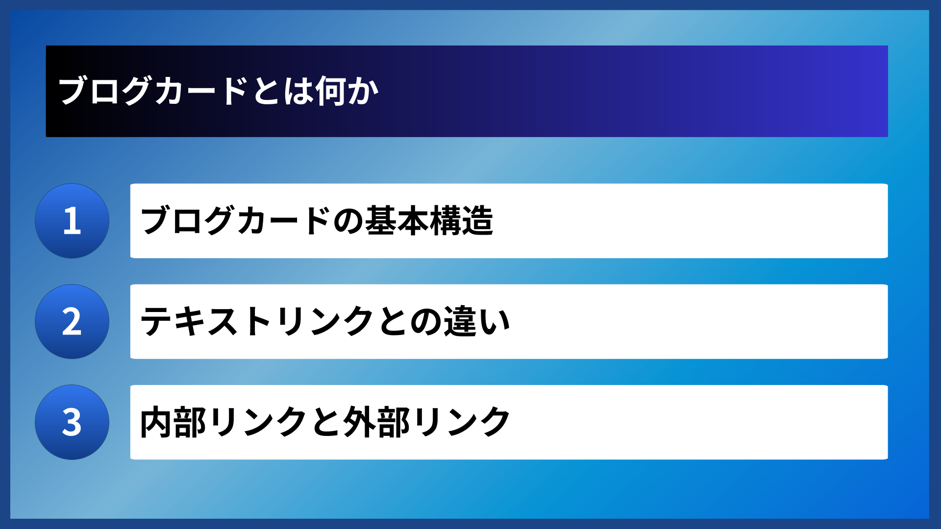 ブログカードとは何か