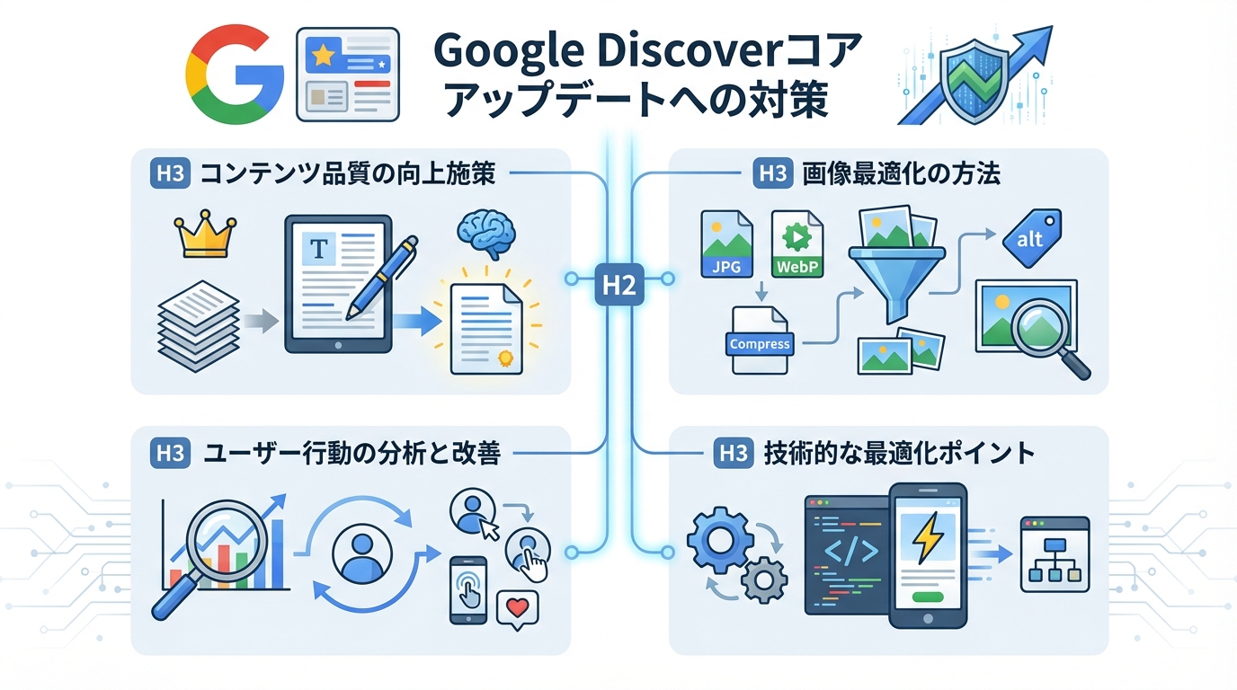 Google Discoverコアアップデートへの対策