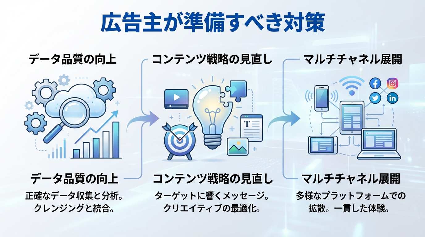 広告主が準備すべき対策