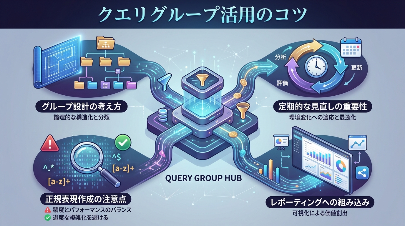 クエリグループ活用のコツ