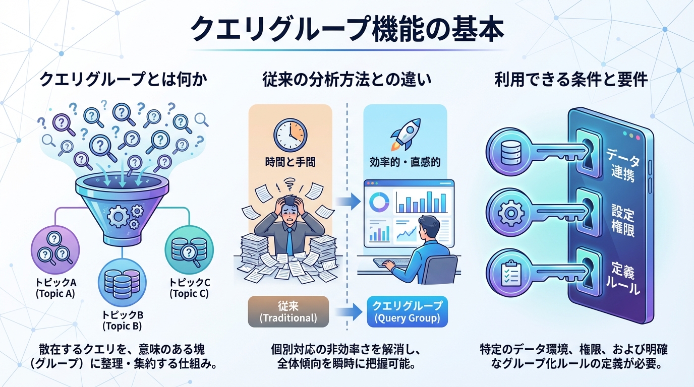 クエリグループ機能の基本