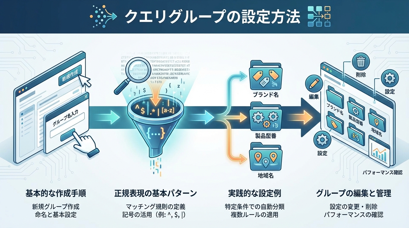 クエリグループの設定方法