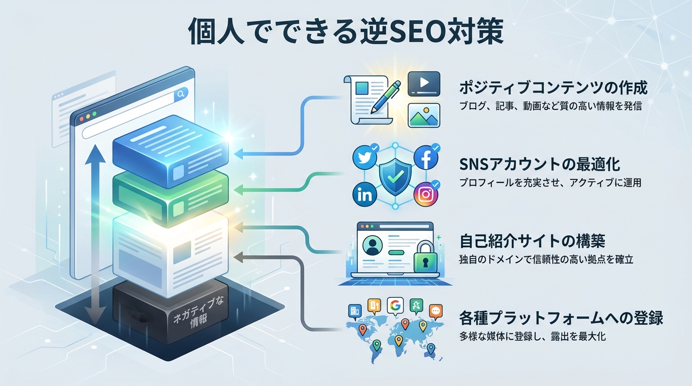 個人でできる逆SEO対策