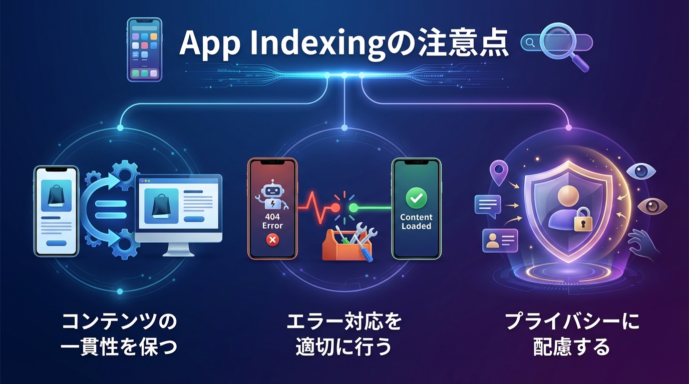App Indexingの注意点