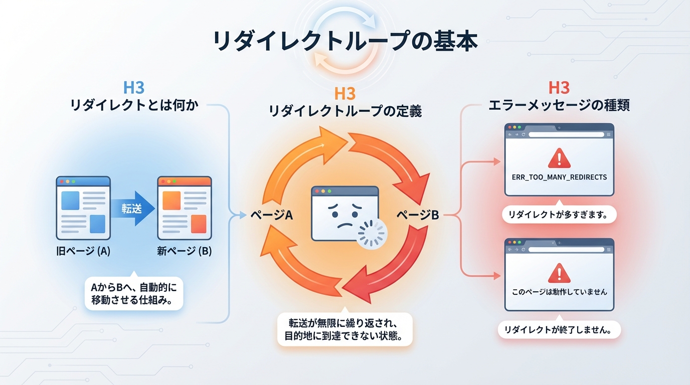 リダイレクトループの基本