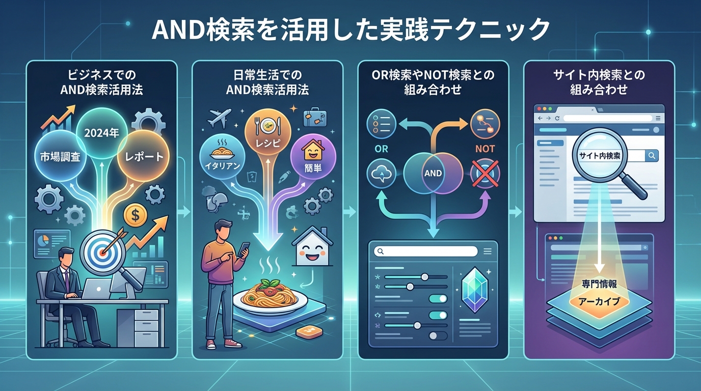 AND検索を活用した実践テクニック