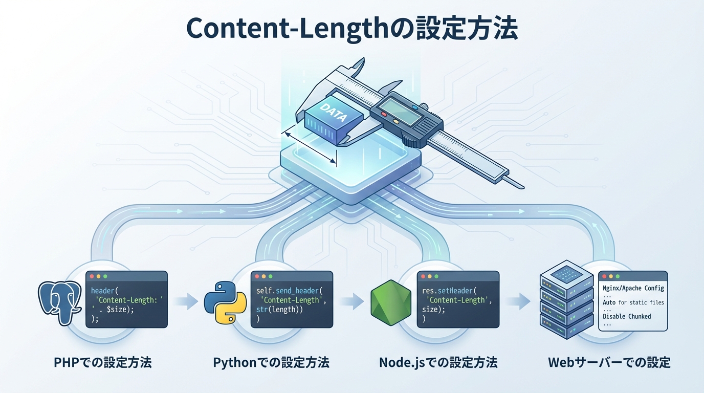 Content-Lengthの設定方法