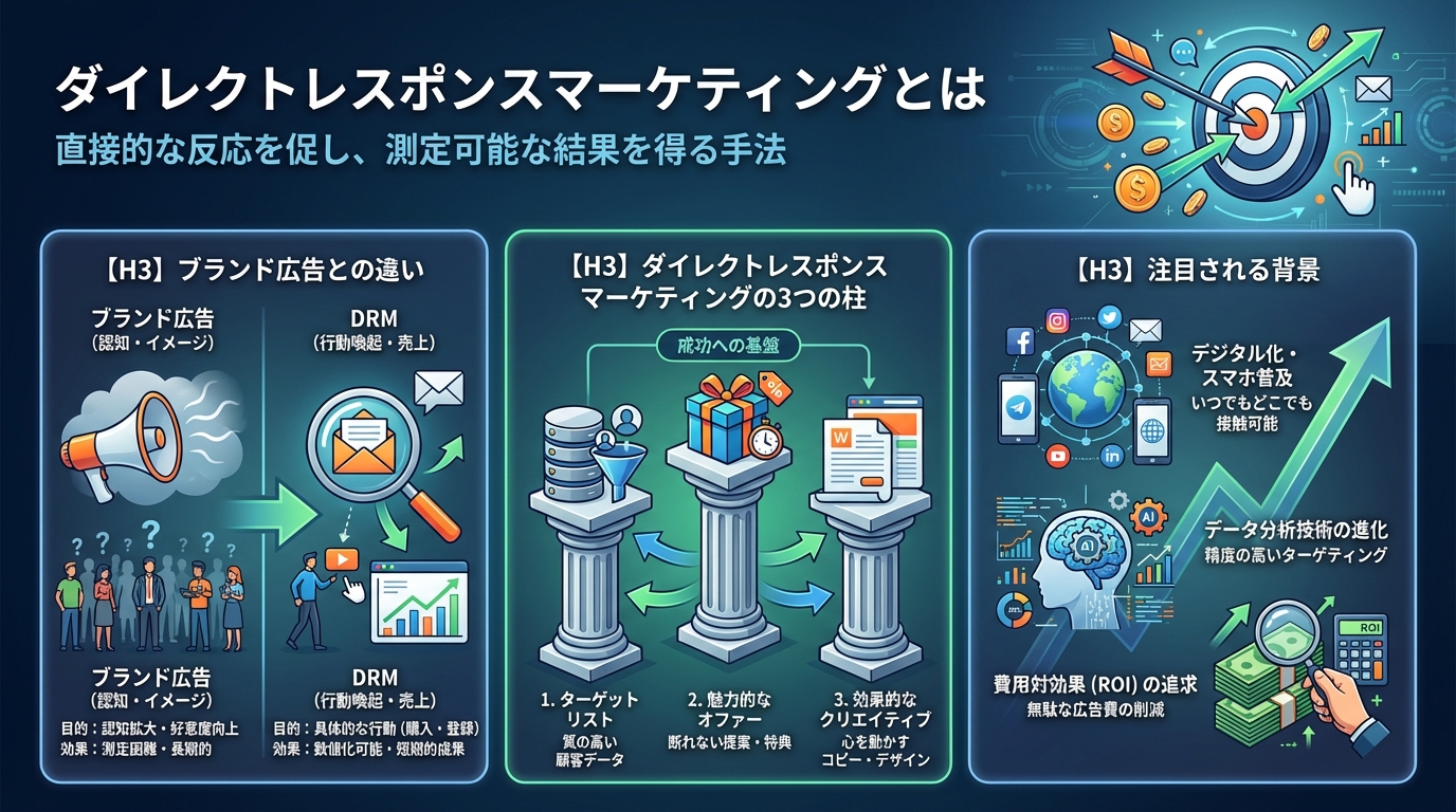 ダイレクトレスポンスマーケティングとは