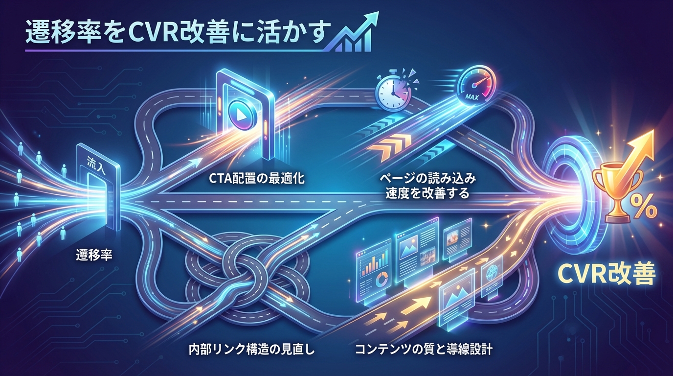 遷移率をCVR改善に活かす