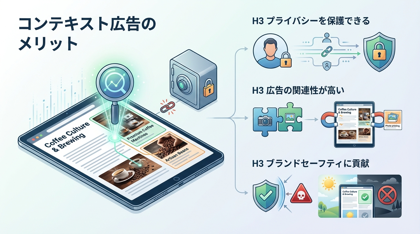 コンテキスト広告のメリット
