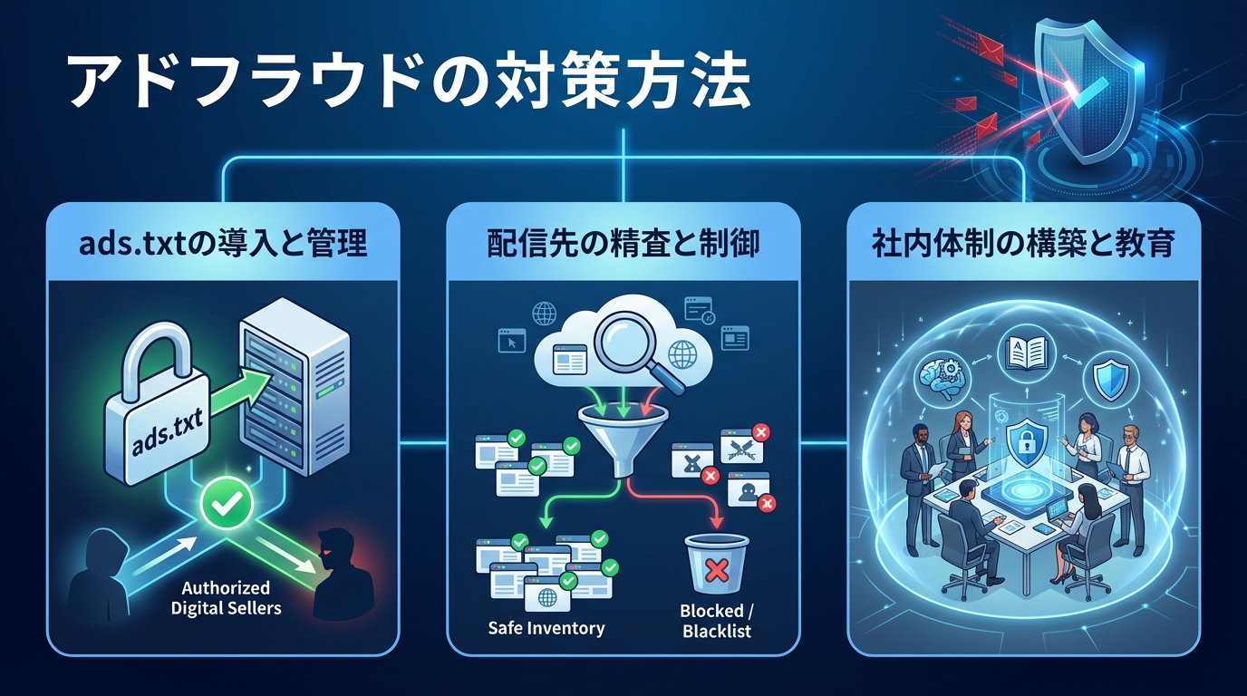 アドフラウドの対策方法