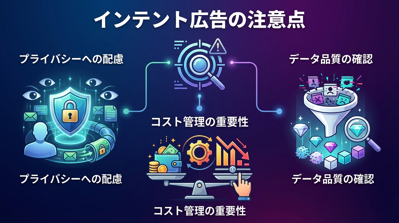 インテント広告の注意点