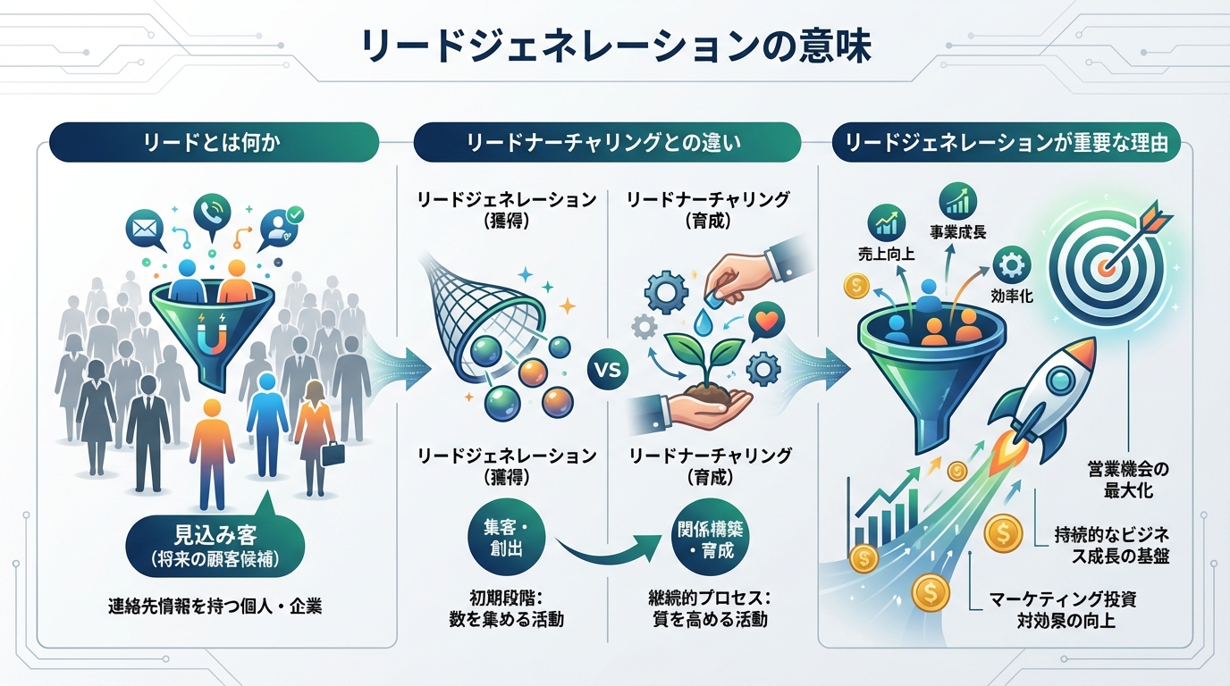リードジェネレーションの意味