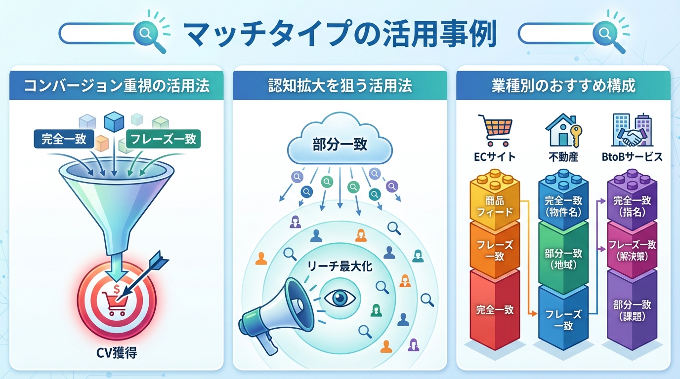 マッチタイプの活用事例